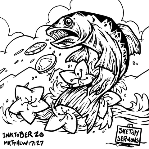 Inktober 20 – Fish