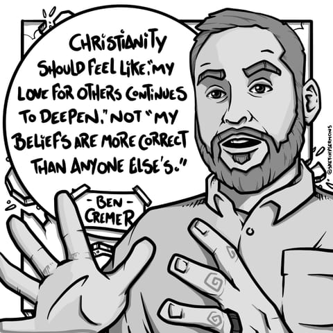 Christianity should feel like