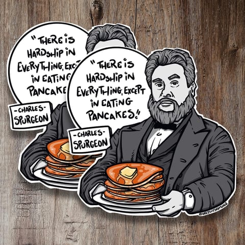 The Spurgeon Pancake Stickers are here!