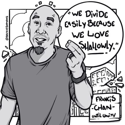 We divide easily because we love shallowly