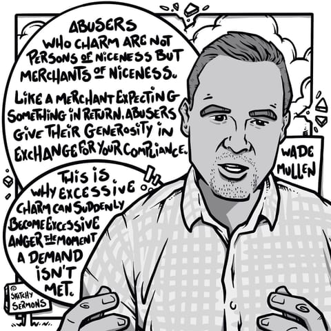 Abusers who charm are not persons of niceness but merchants…