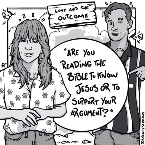 Are you reading the Bible to know Jesus or to support your…