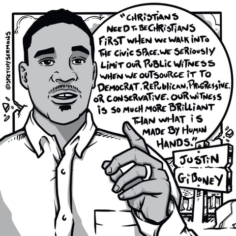 Christians need to be Christians first when we walk into…