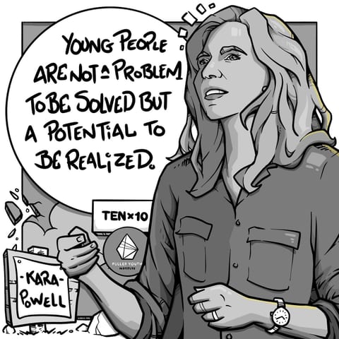 Young people are not a problem to be solved but a potential…