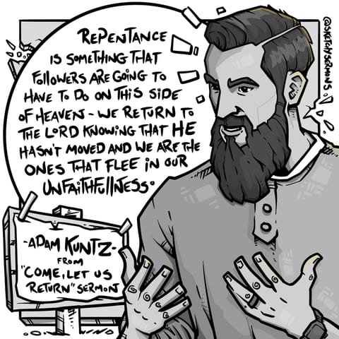 Repentance is something that followers are going to have to…