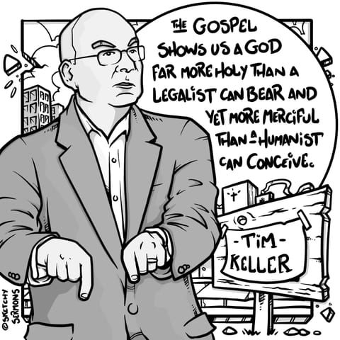 The Gospel shows us a God far more holy than a legalist can…