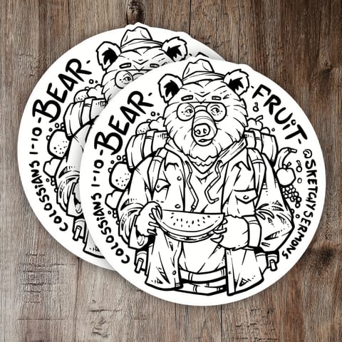 Brear Fruit stickers now available!