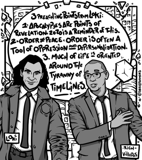 Loki and Pastor Rich