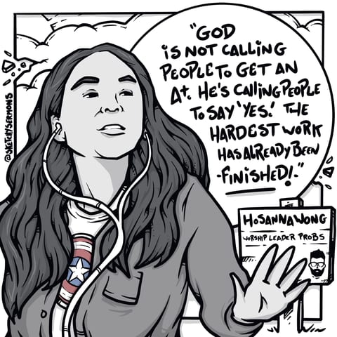 Hosanna Wong on the work