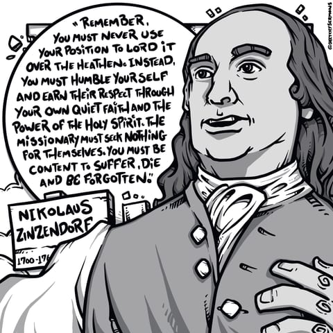 Nikolaus Zinzendorf on your own quiet faith