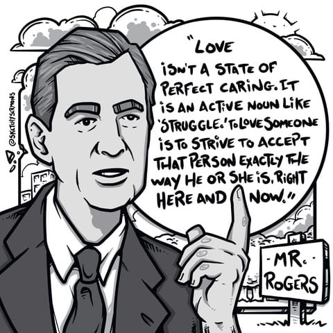 Mr. Rogers on Love